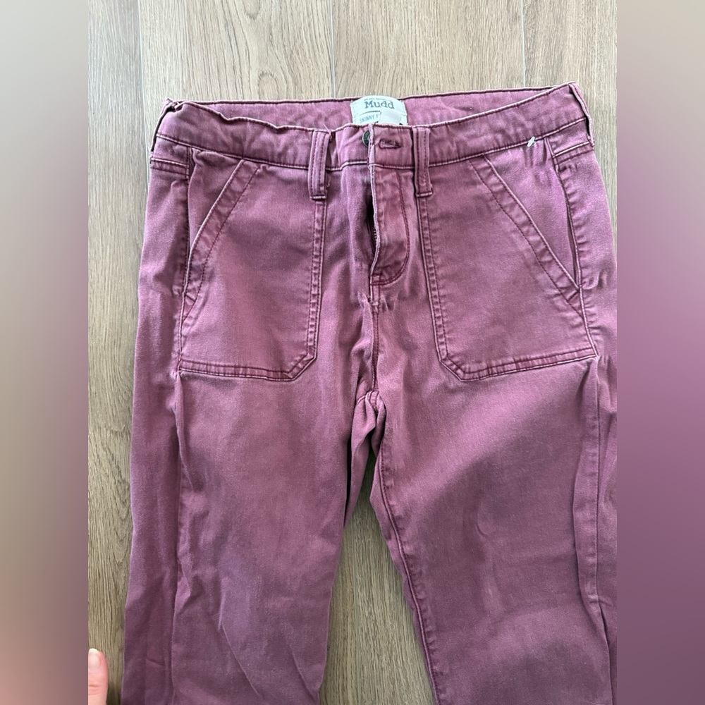Mudd Y2K Skinny Jean Pink Pants - Picture 5 of 9